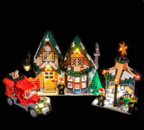 LED-Beleuchtungs-Set für LEGO® Winter Village Post Office #10222